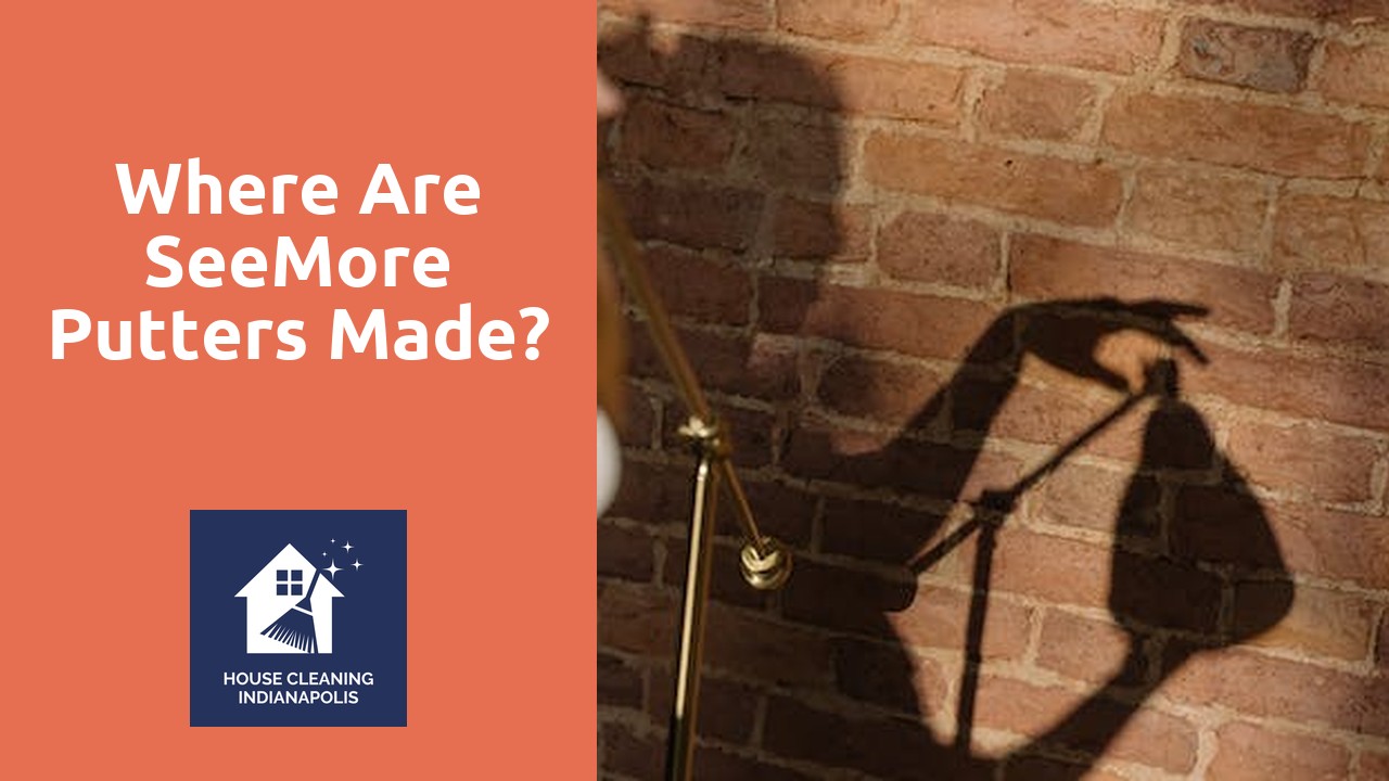 Where are SeeMore Putters made?