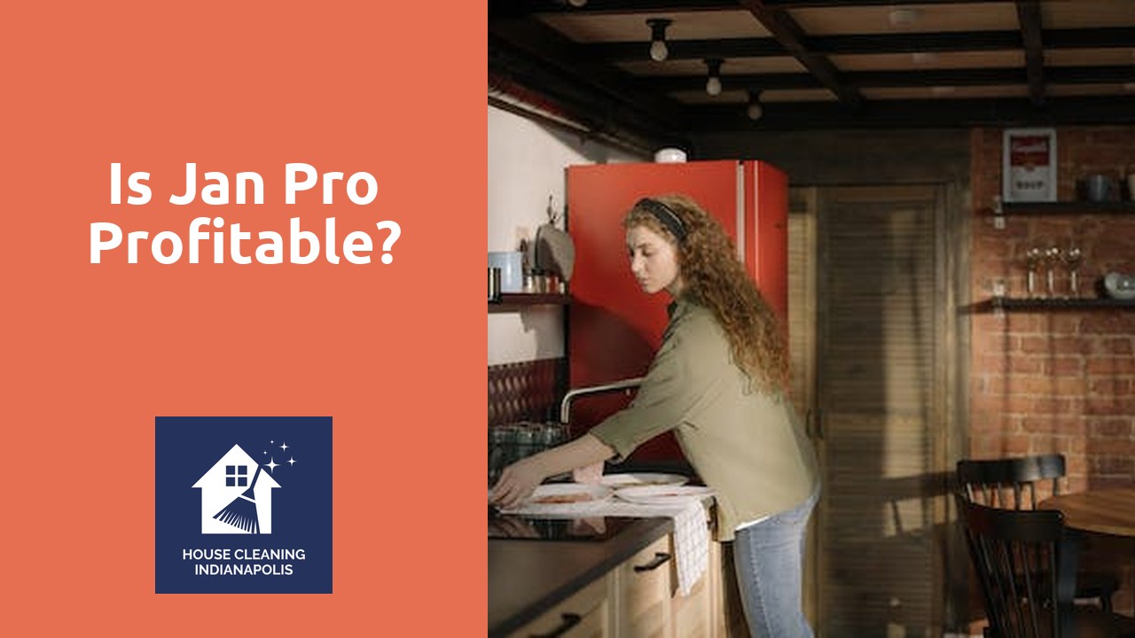 Is Jan Pro profitable?